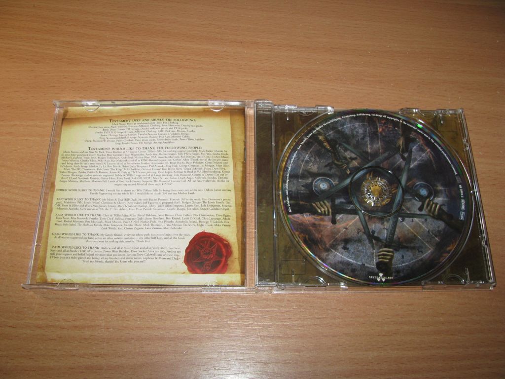 TESTAMENT - The Formation Of Damnation  (2008 Nuclear Blast 1st press) - фото фото фото 1