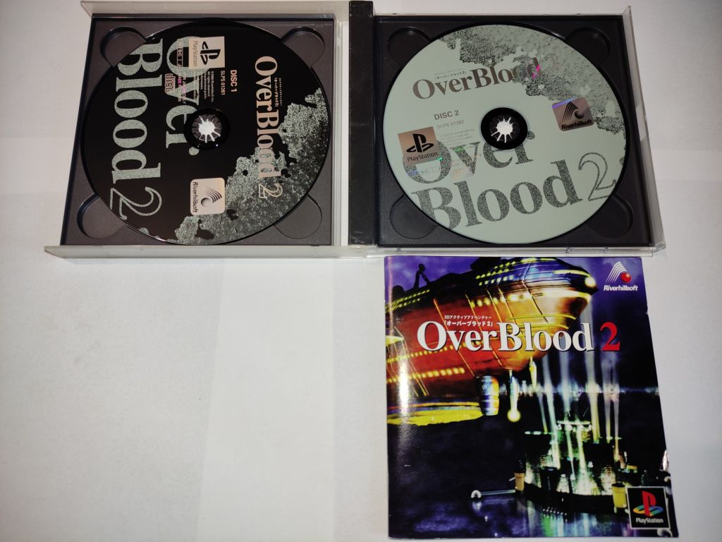 OverBlood 2 PS1 PlayStation Японія - фото фото фото 1