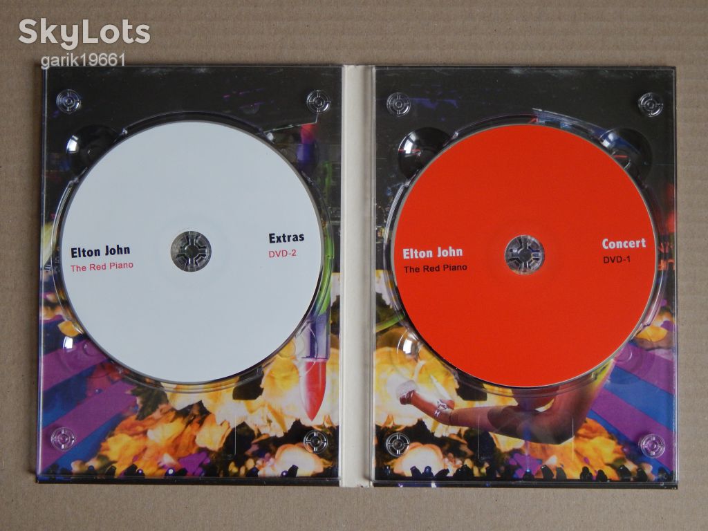 Elton John ‎– The Red Piano ( 2 × DVD, Unofficial Release, Digipak) - фото фото фото 3