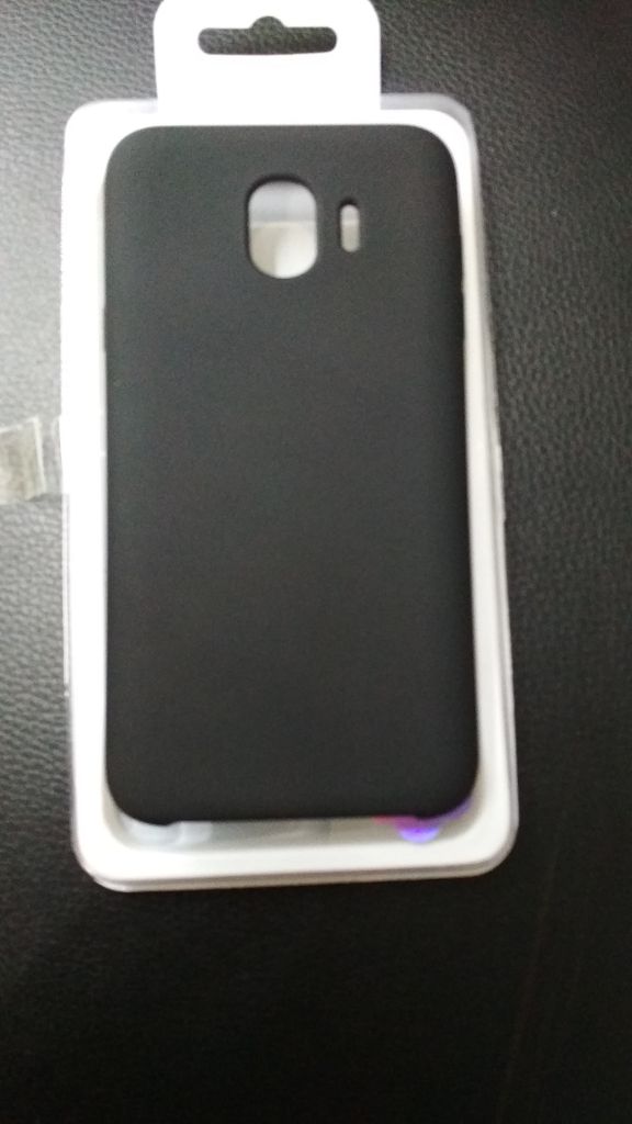 Чехол Silicone Cover для Samsung Galaxy J4 (2018) J400 black - фото фото фото 1