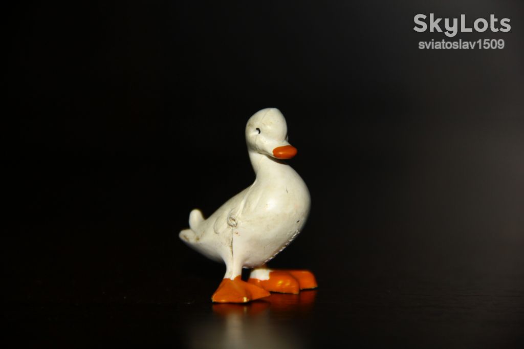 УТКА животные-мини птицы Bullyland Schleich ??? РЕЗИНА!! ФРГ - фото фото фото 2