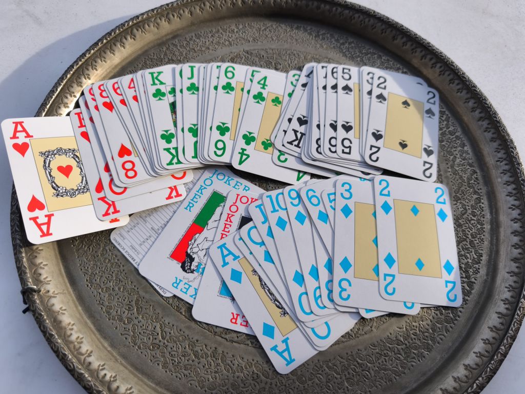 * Игральные карты Large Index Colour-Suited Playing Cards John Newman - фото фото фото 3
