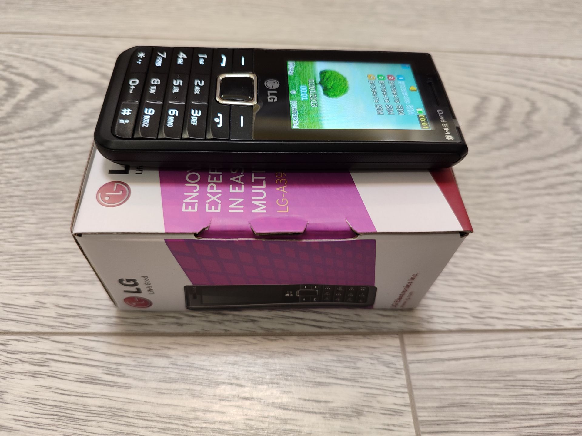 Lg A395 4 sim., оригинал, 1500 Mah - фото фото фото 2