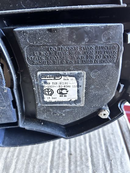 Запчасти от кофеварки DeLonghi EC190 № 241710506 - фото фото фото 3