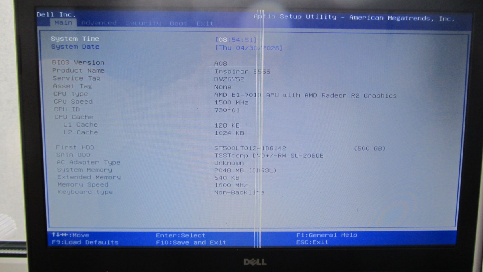 Ноутбук Dell Inspiron 5555 P51F AMD E1 2Gb/500Gb - фото фото фото 2
