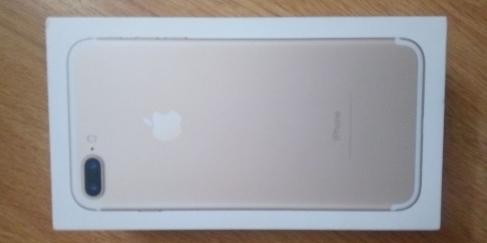 iPhone 7 plus Gold 32 GB только коробка - фото фото фото 0