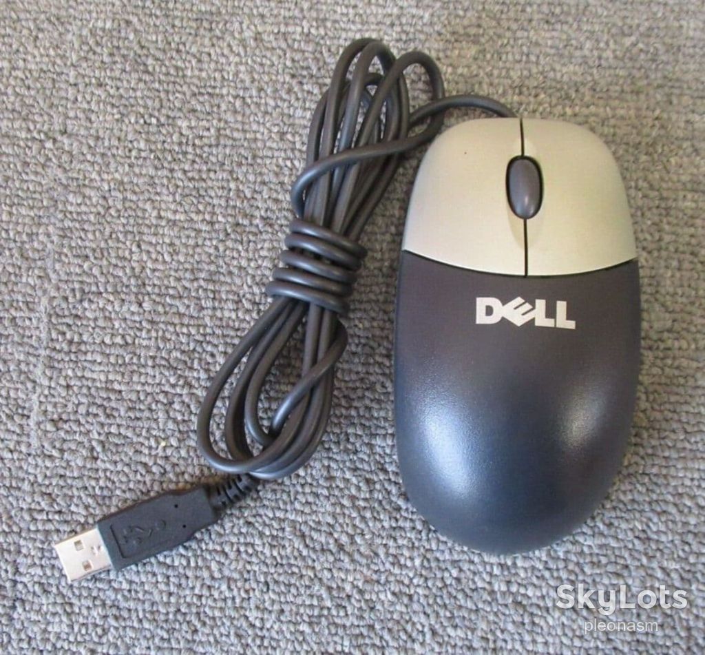 потужна!  - 180 cm  cable  -  Dell M-UVDEL1 3-Button USB  Mouse - фото фото фото 0