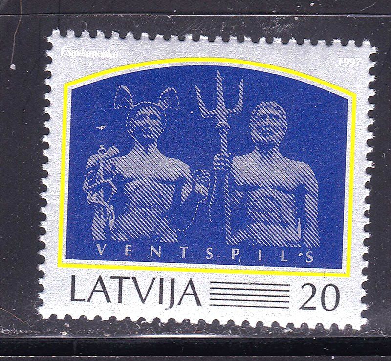 Латвия  1997 г MNH - искусство - фото фото фото 0