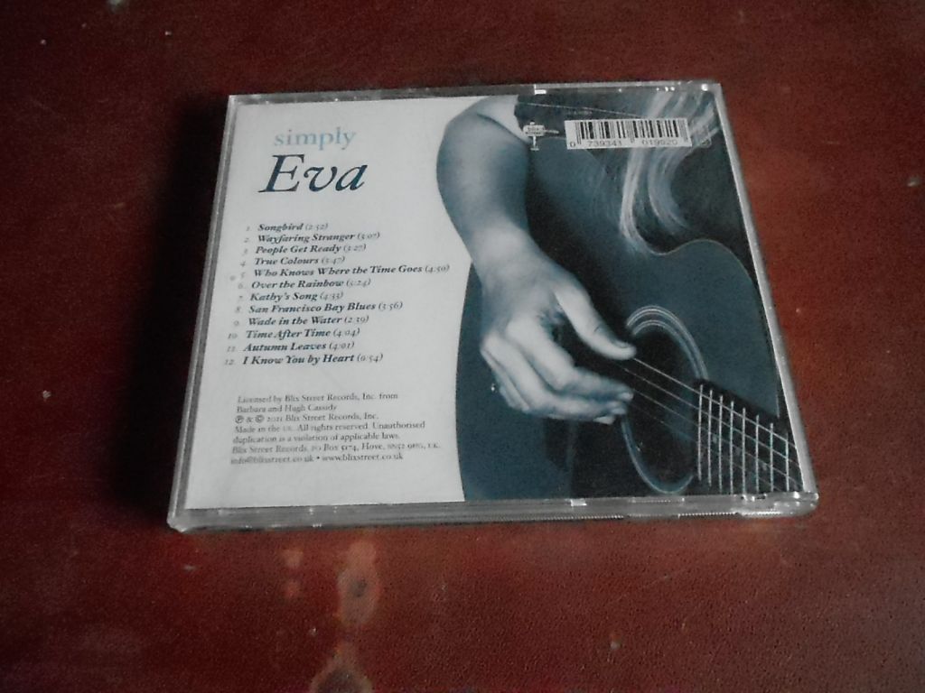 Eva Cassidy Simply Eva CD фирменный б/у - фото фото фото 1