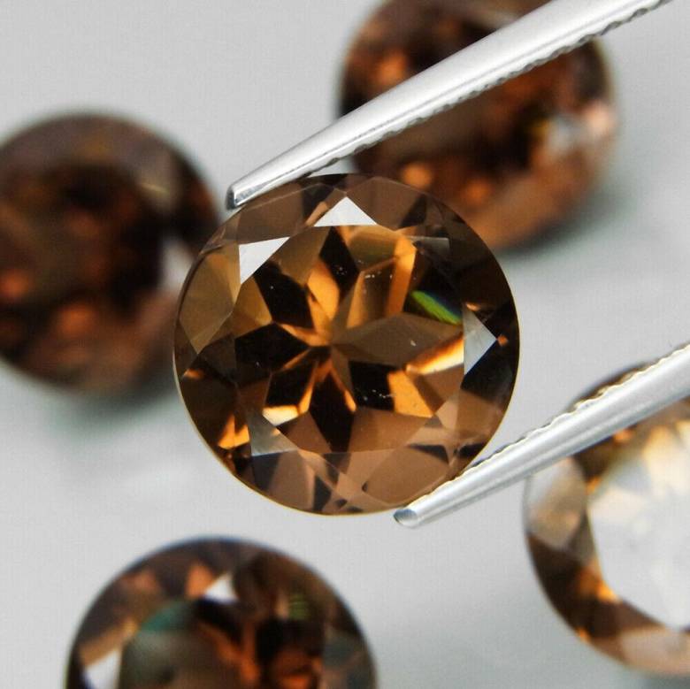Дымчатый кварц 6 mm - фото фото фото 0