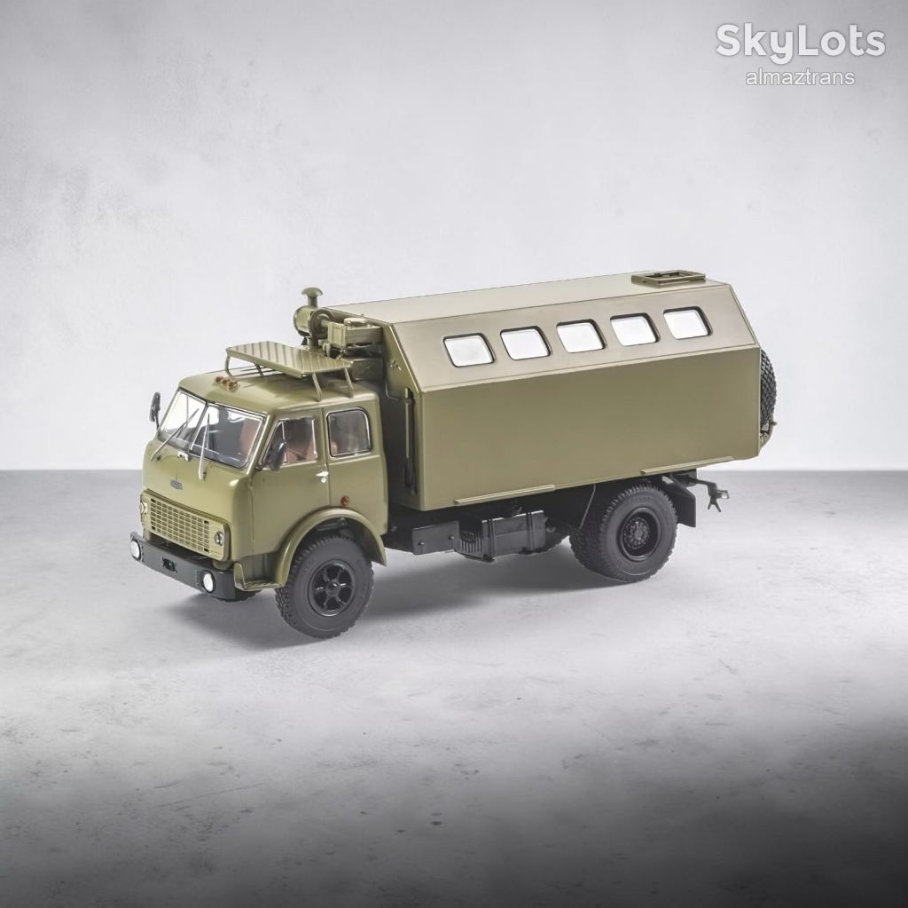 МАЗ 5334  (КМ-500) Армейский кунг 1977г. - SSM  (Start Scale Models) - фото фото фото 1