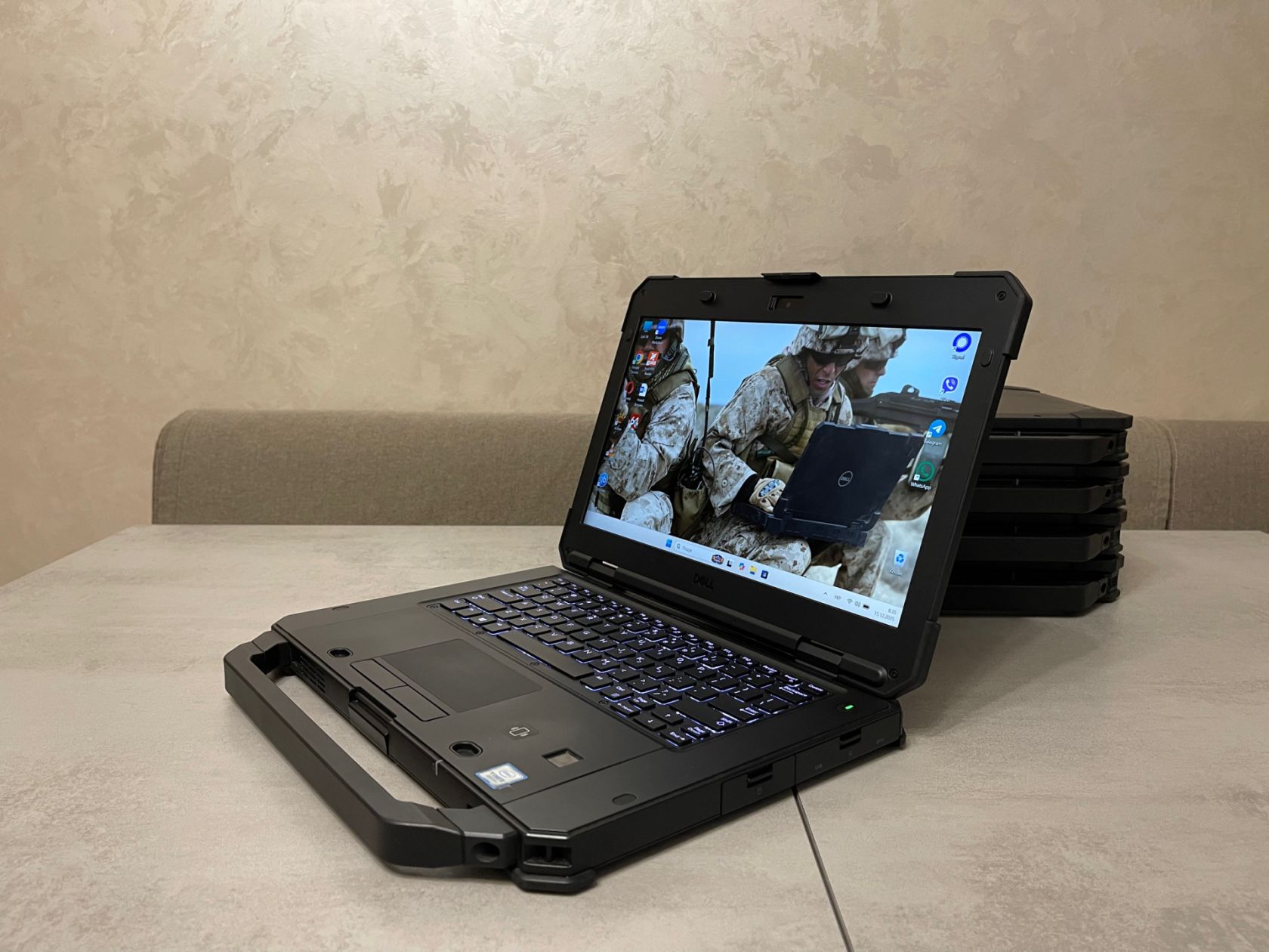 Захищений ноутбук Dell 5420 Rugged, 14" FHD IPS, i5-8350U, 16GB, 256GB, 4G LTE . Гарантія - фото фото фото 1