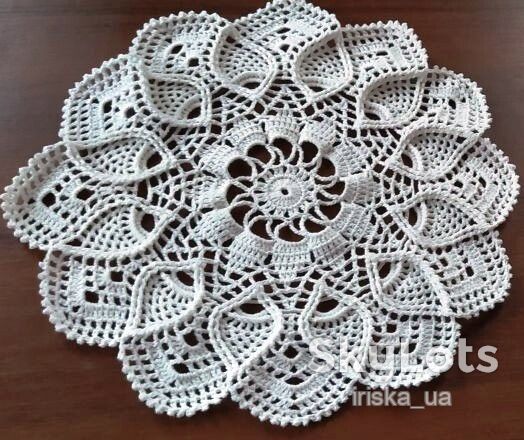 Салфетка вязаная - фото фото фото 3