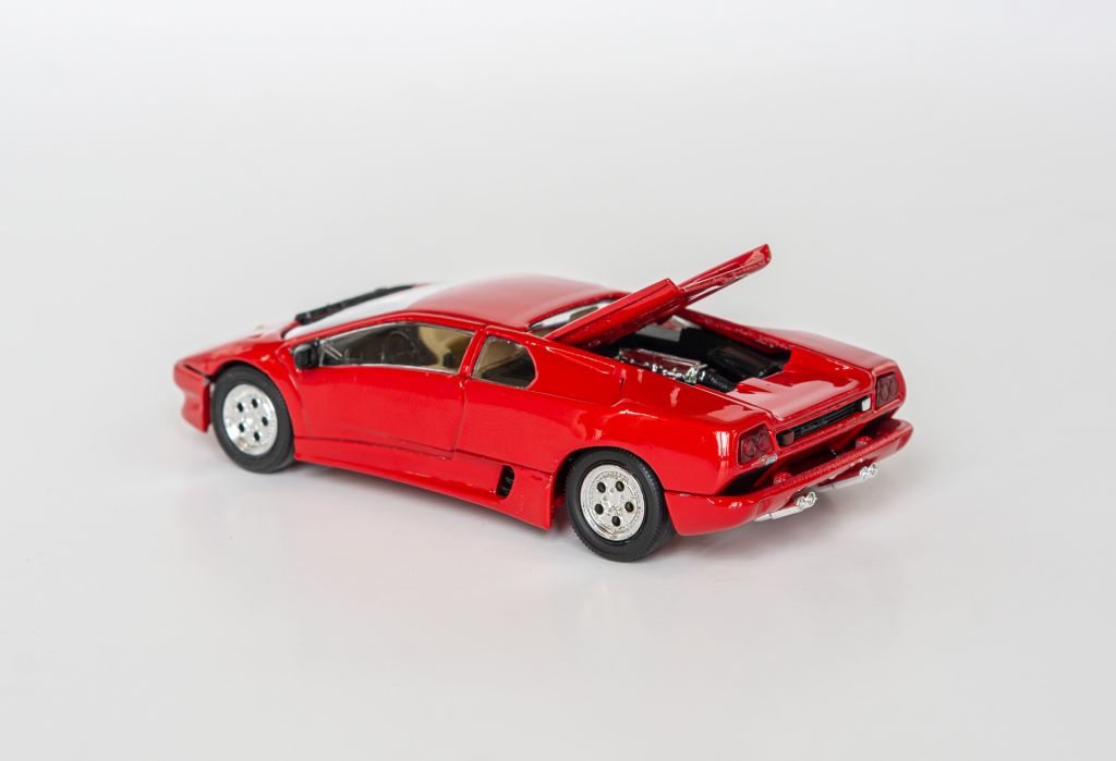 1:43 Lamborghini Diablo 1995 red, SOLIDO #1527 - фото фото фото 4