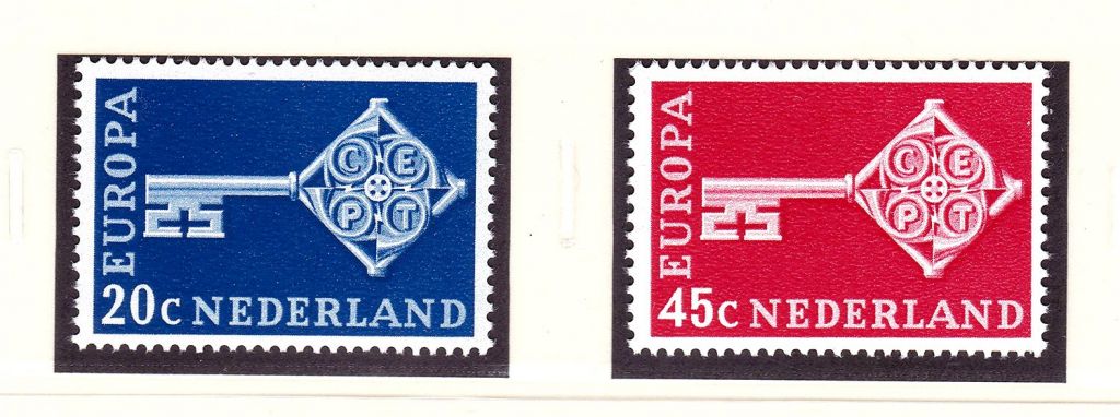 Нидерланды  1968 г  MNH  - EUROPA  CEPT - - фото фото фото 0