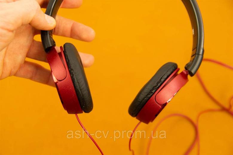 Навушники, Sony, MDR-ZX310, Headphones Wired, Red, 108-0075 - фото фото фото 4