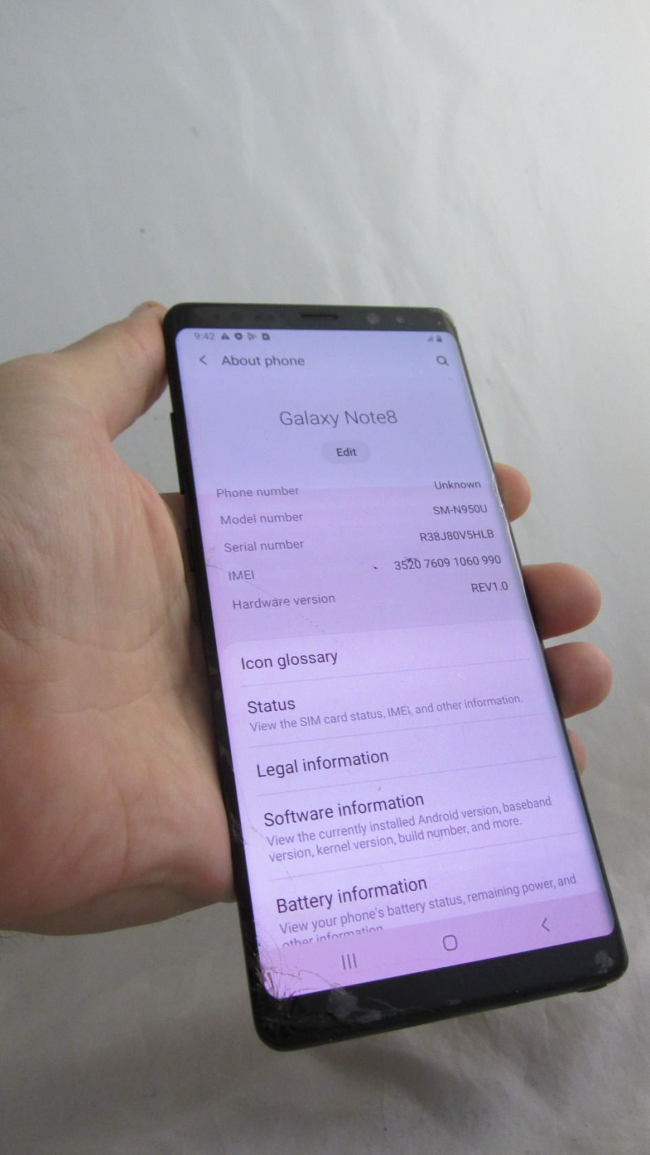 Samsung Galaxy Note 8 6/64Gb Black   (SM-N950U) - фото фото фото 2