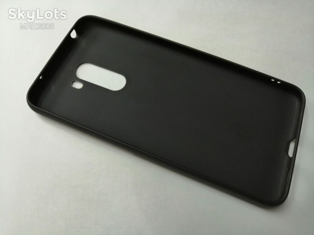 Силиконовый чехол Premium для Xiaomi Pocophone F1 black - фото фото фото 2