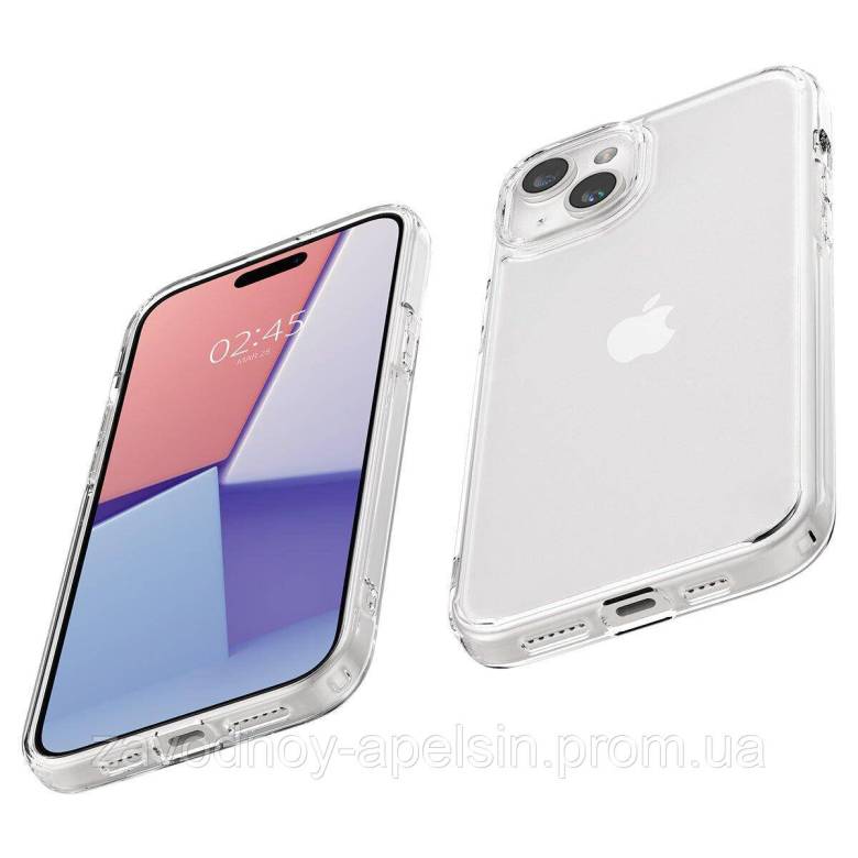 Iphone 15 Plus Прозрачный чехол Гибридный (TPU+PC) - фото фото фото 1