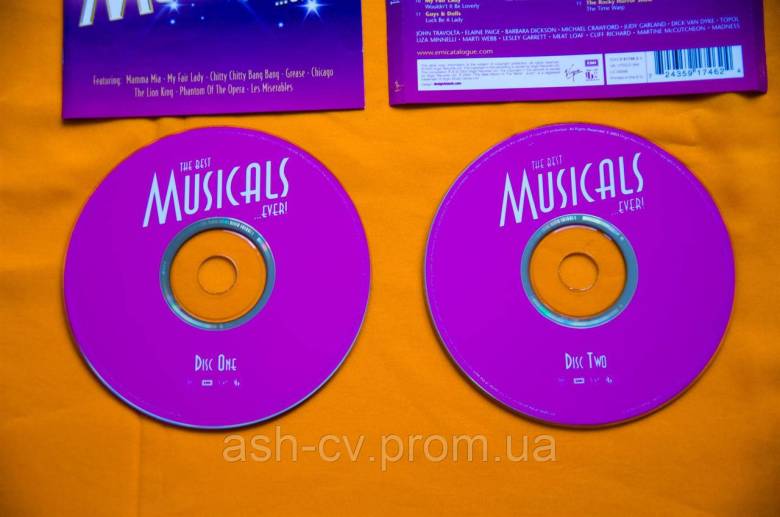 Музичний диск CD. The best MUSICALS ever (2cd) - фото фото фото 4