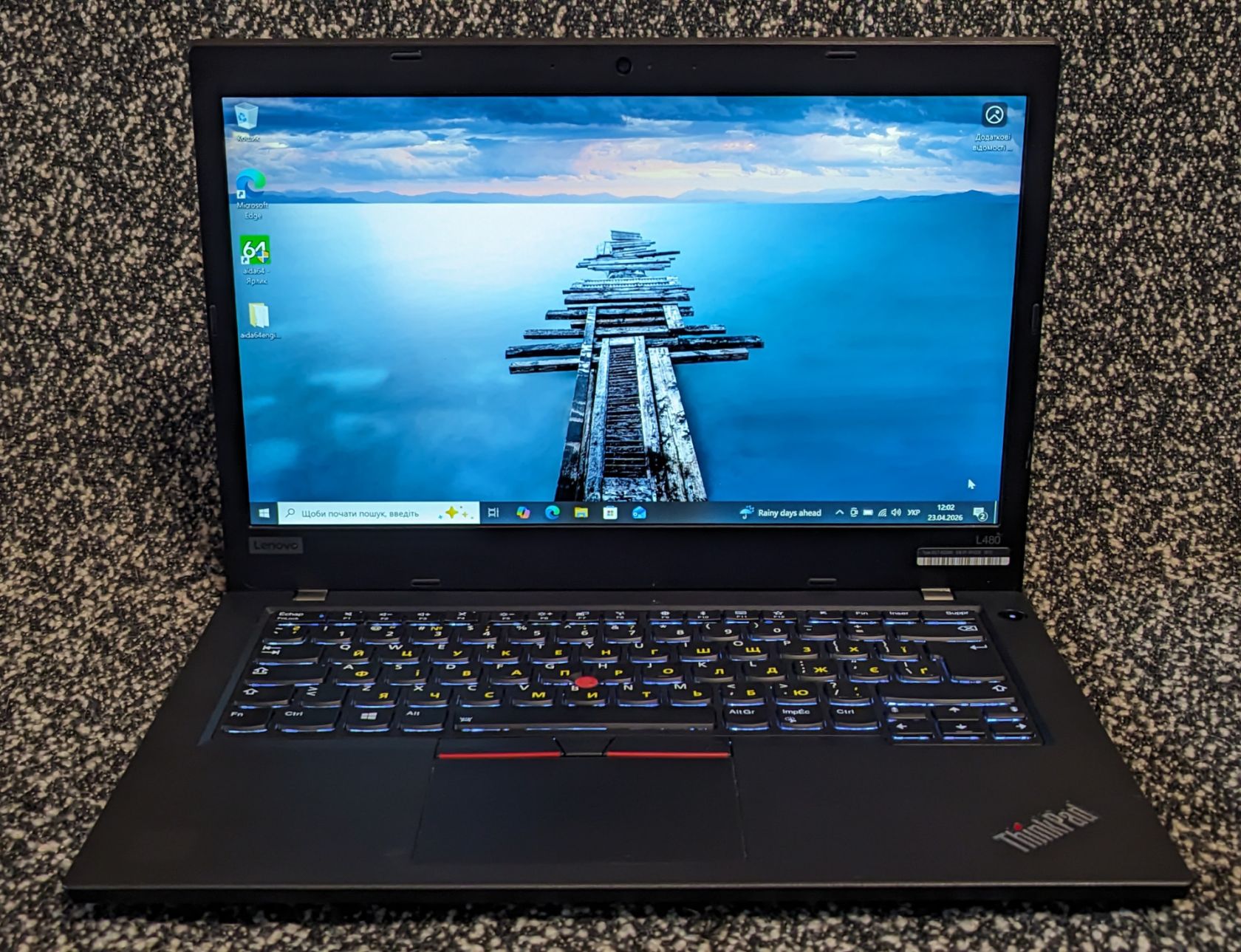 ноутбук Lenovo ThinkPad L480 • Intel® i5-8250U|8|256|FHD ips - фото фото фото 0