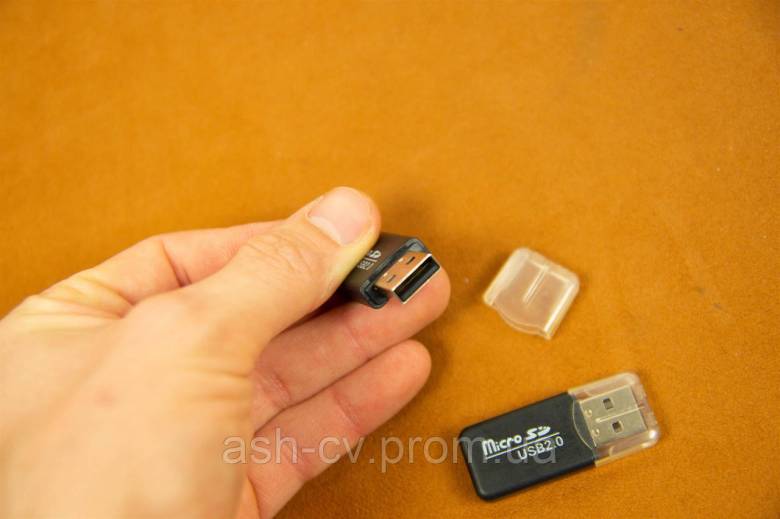 Картридер USB microSD - фото фото фото 3