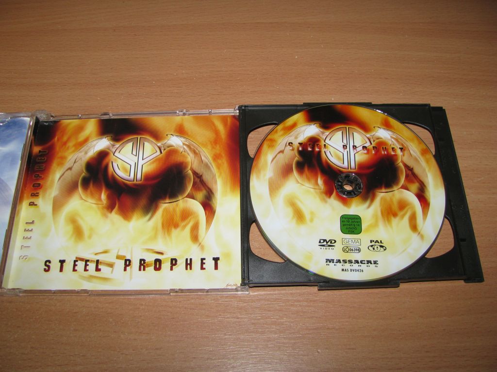 STEEL PROPHET - Beware  (2004 Massacre CD/DVD) - фото фото фото 2