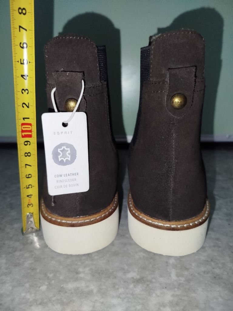 Нові жіночі черевики Esprit 40 р. натуральна замша нові  (Chelsea boots) - фото фото фото 3