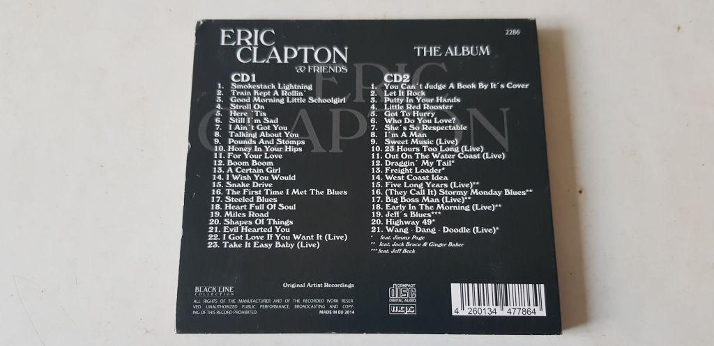 Eric Clapton  &amp;  Friends The Album 2CD фірмовий - фото фото фото 1