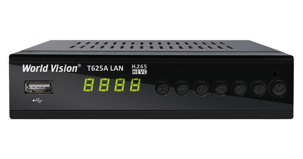 Т2 тюнер WV T625A Lan USB,WI-FI,Yutube,IPTV,DVB-T2,DVB-CНастройка - фото фото фото 1