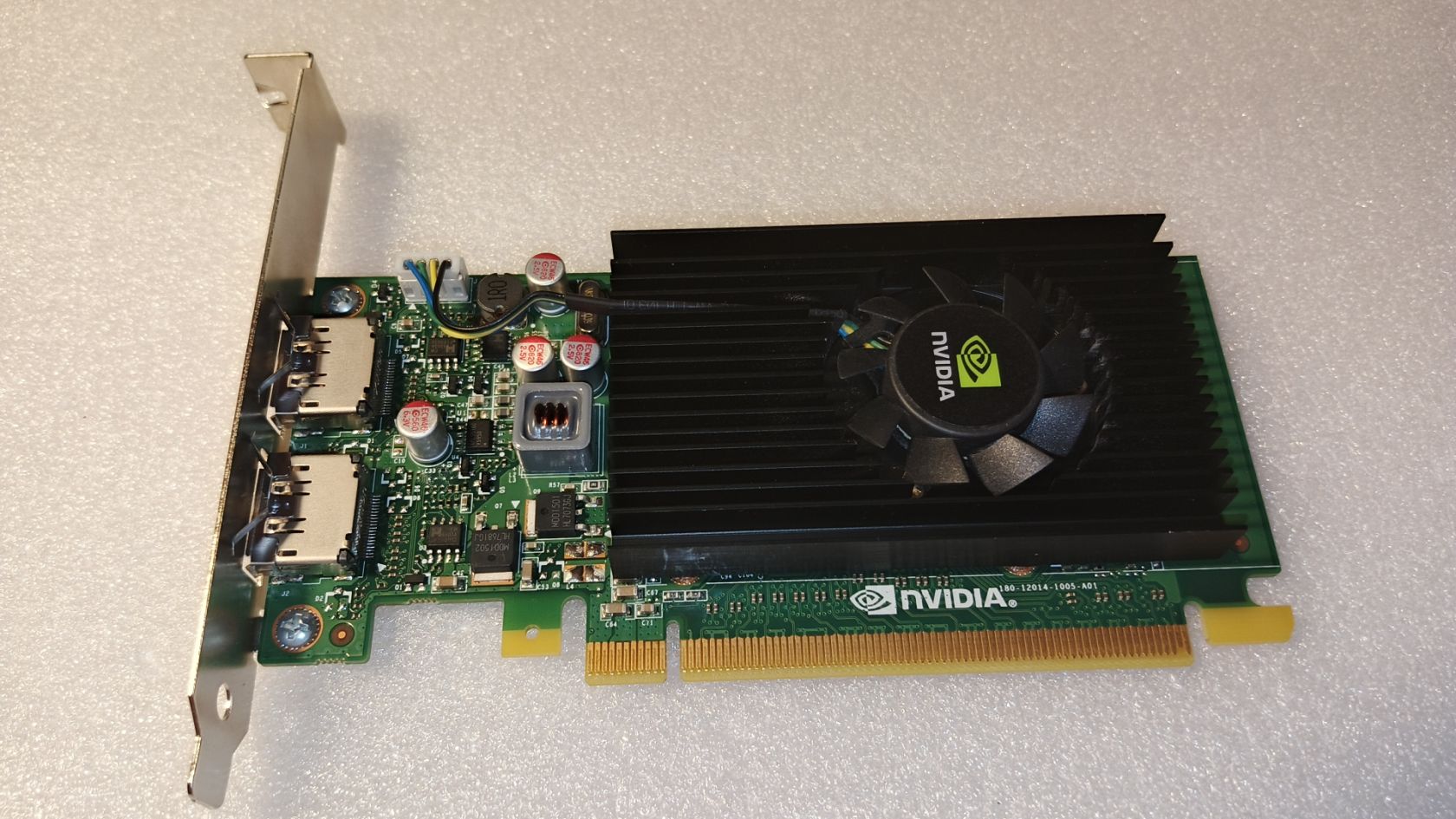 Видеокарта Nvidia Quadro NVS 310 1GB             (GDDR3, 64bit             (2*DP) - фото фото фото 0