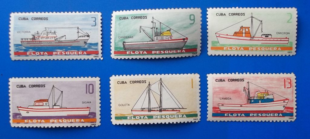 Куба 1965 г - рыболовные суда - фото фото фото 0