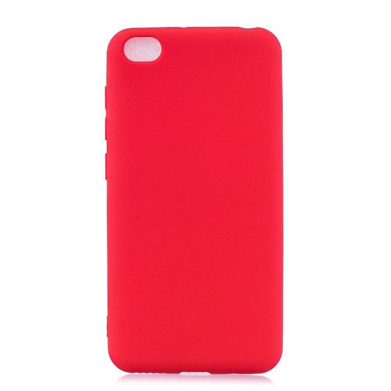 Чохол для Xiaomi Redmi Go силікон Soft Touch бампер червоний - фото фото фото 1