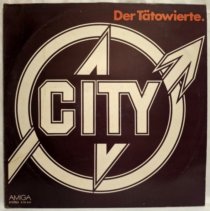City - Der Tätowierte - 1979.  (LP). 12. Vinyl. Пластинка. Germany. - фото фото фото 0