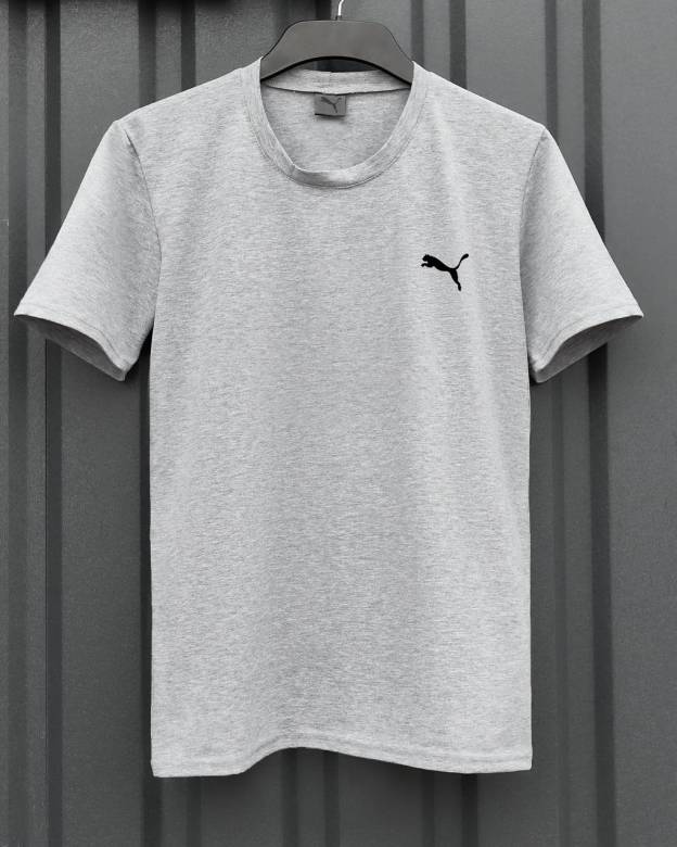 Футболка Puma серая - фото фото фото 6