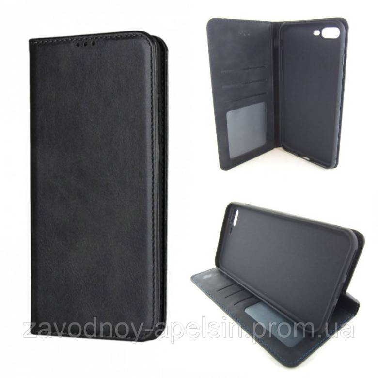 Чехол книжка iPhone 7 8 plus Premium Case (черный) - фото фото фото 0