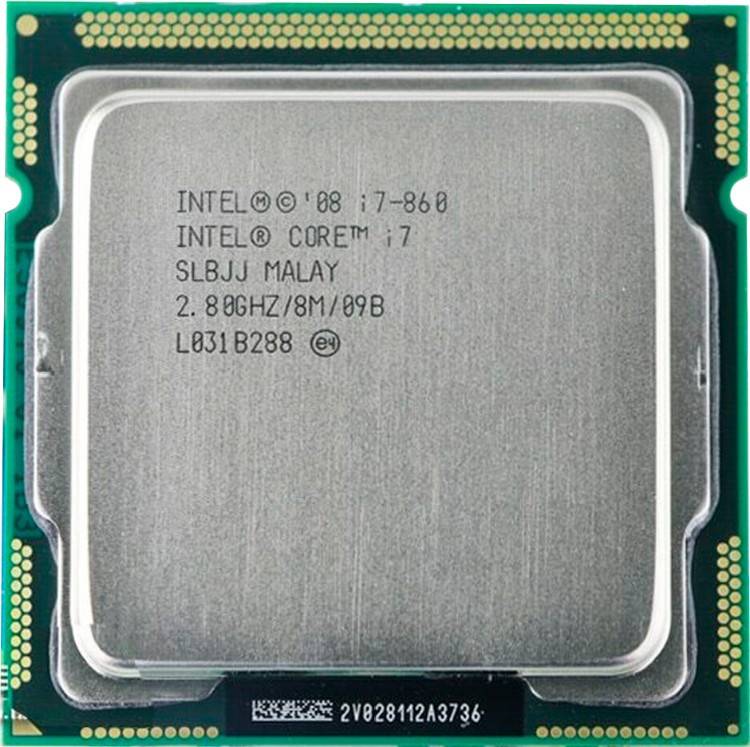 Процесор Intel Core i7-860 2.8-3.46 GHz, LGA1156 95W Б/В - фото фото фото 0
