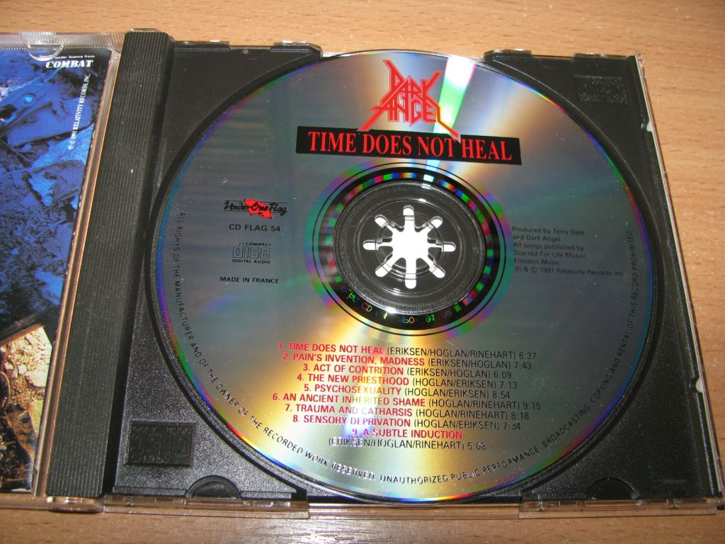 DARK ANGEL - Time Does Not Heal  (1991 Under One Flag 1st press,UK) - фото фото фото 2