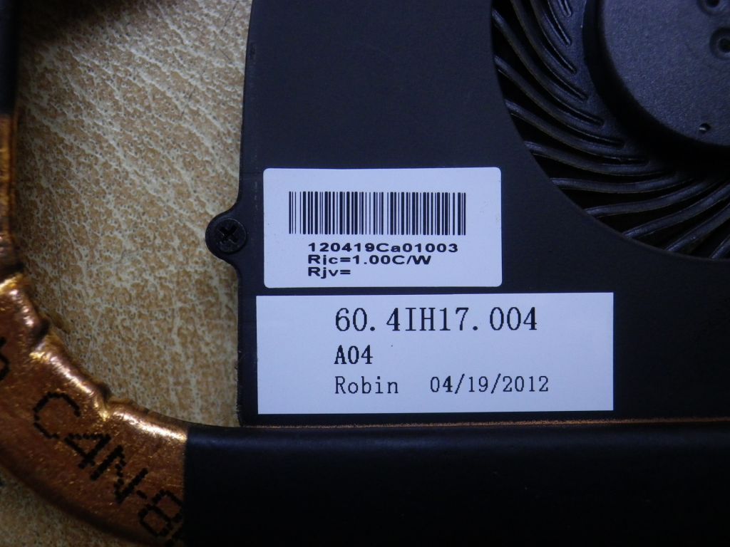 Б/У Система охолодження Lenovo B570e - фото фото фото 3