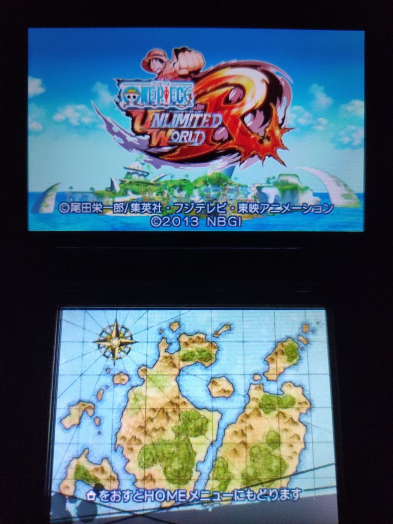 One Piece Unlimited World R Nintendo 3DS Японія б/в - фото фото фото 4