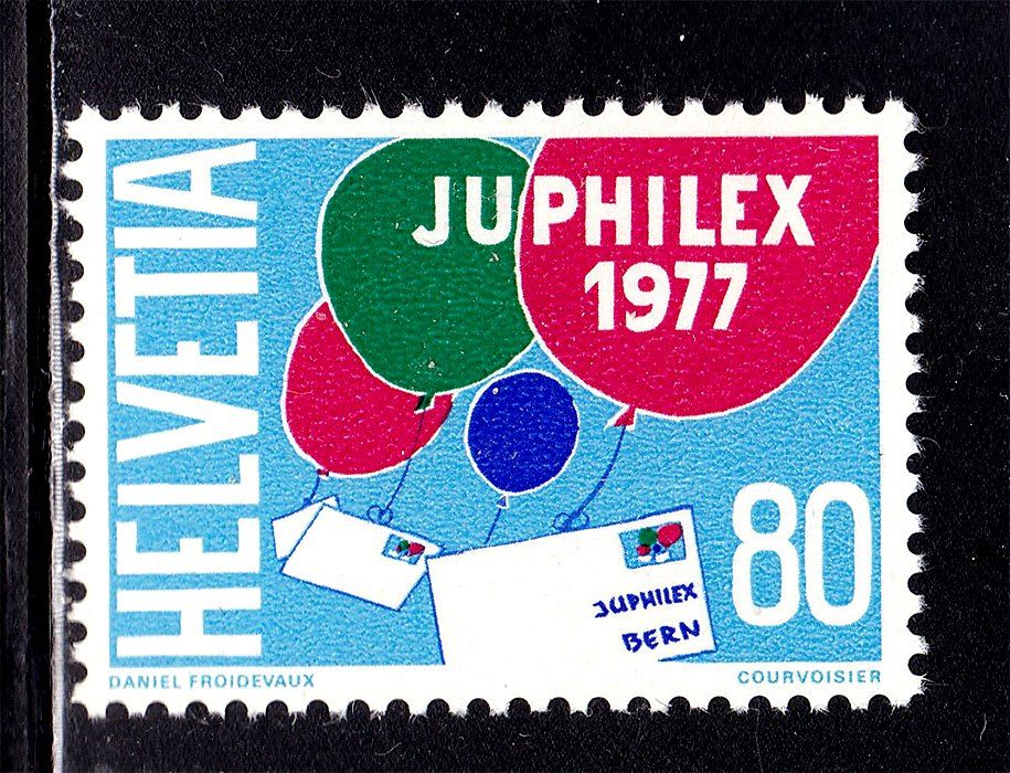 Авиация . Швейцария 1977 г MNH - - фото фото фото 0