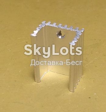 10 штук! Радиатор охлаждения алюминий 20x15x10mm "П" отверстие резьба      (082-4) опт - фото фото фото 2