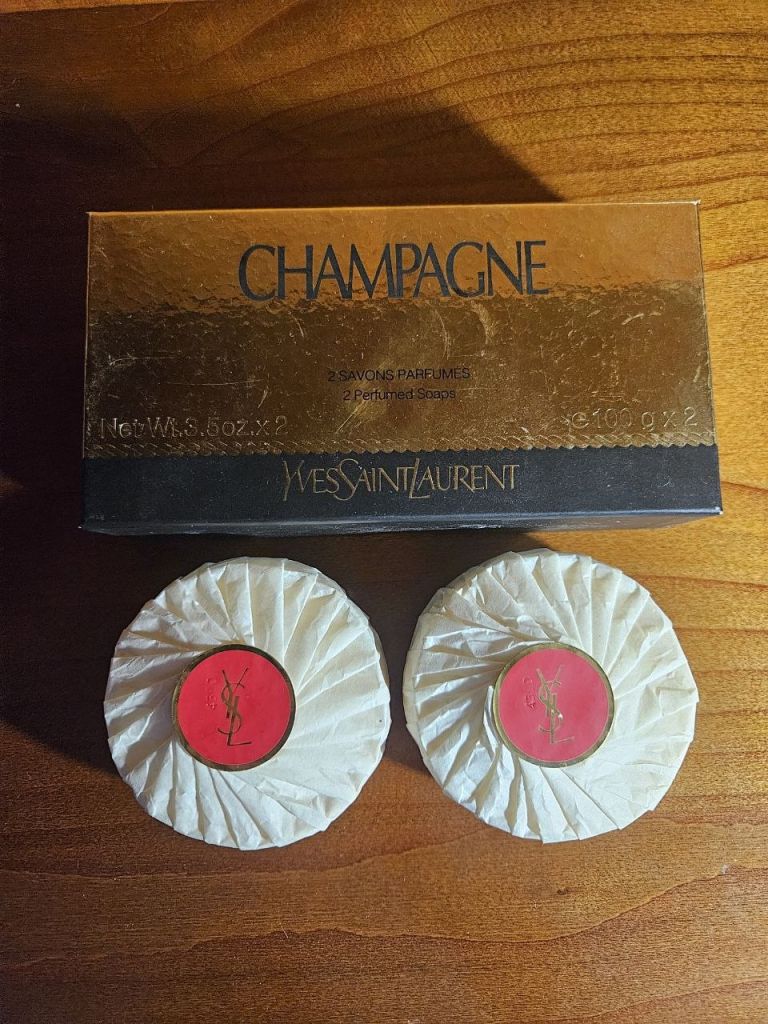 Champagne YvesSaintLaurent 2*100g Мило - фото фото фото 0