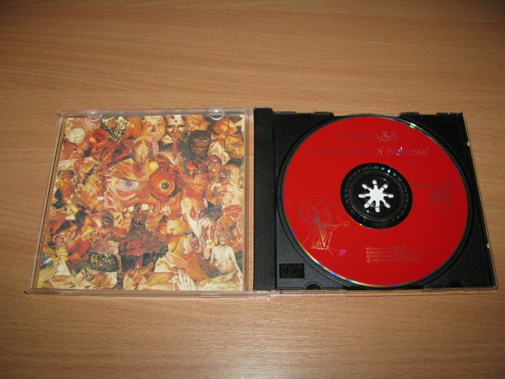 CARCASS - Symphonies Of Sickness   (1989 Earache 1st press,UK) - фото фото фото 1