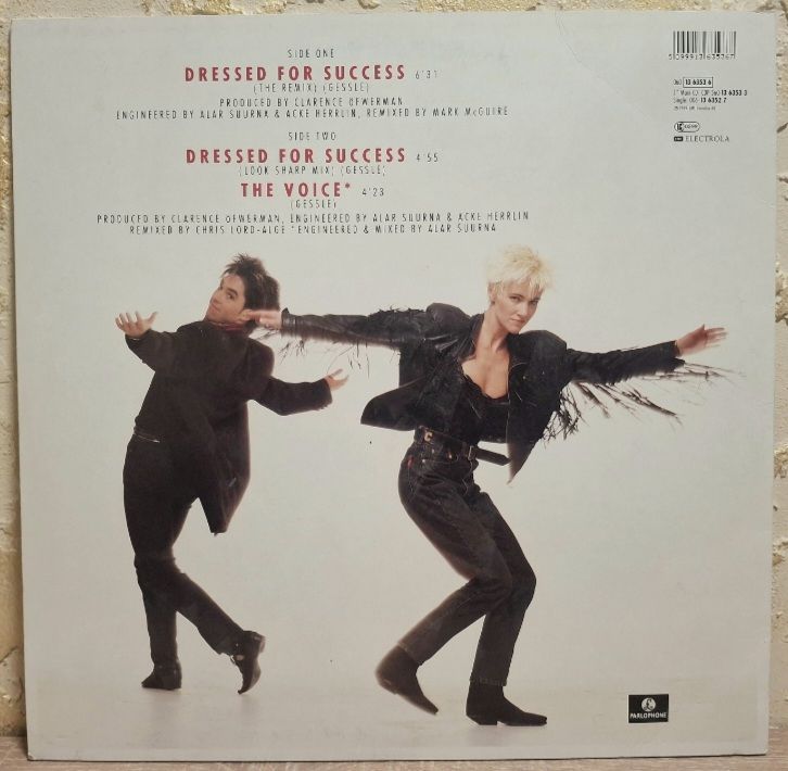 Roxette - Dressed For Success - 1988.   (EP). 12. Vinyl. Пластинка. EEC. - фото фото фото 1