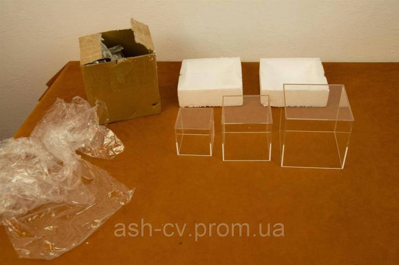 Купол, акриловий, оргскло, набір, 3шт, Acrylic Display Box - фото фото фото 1