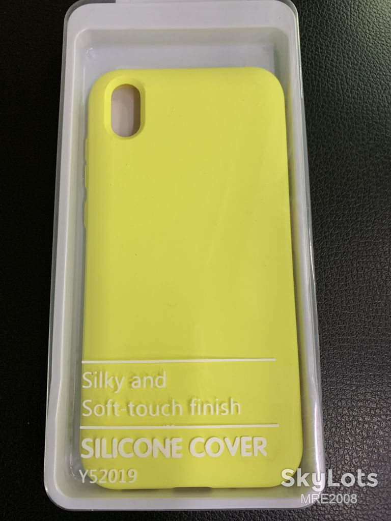 Чохол Silicone Cover для Huawei Y5 2019 / Honor 8S yellow - фото фото фото 0