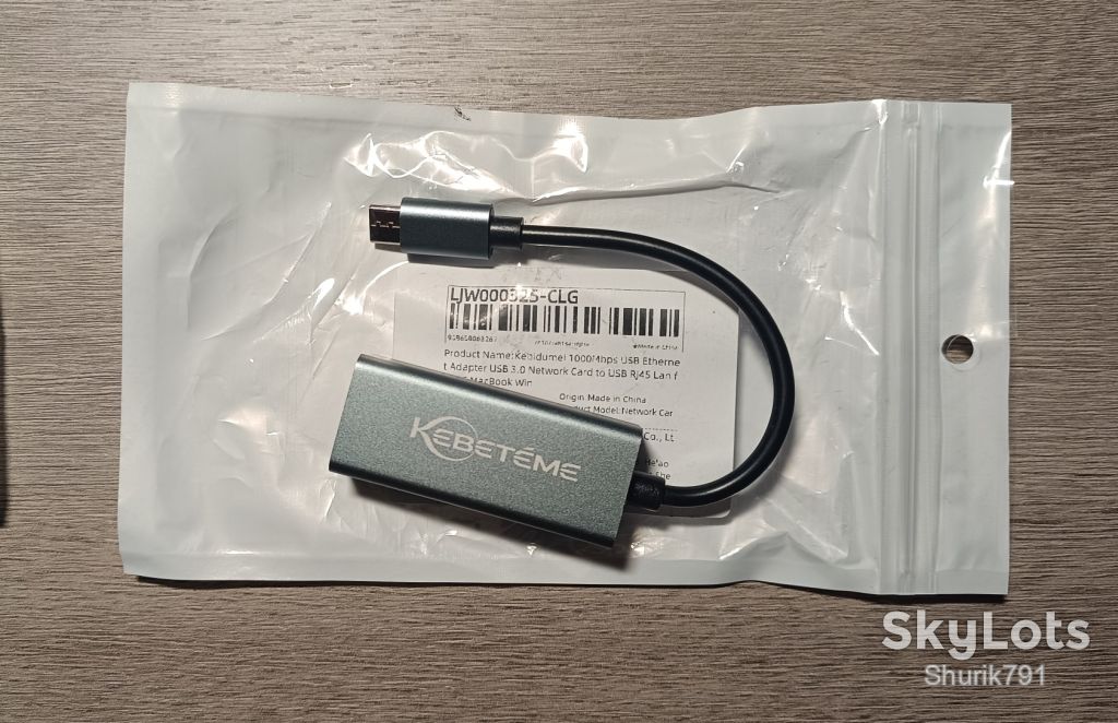 USB Type C LAN сетевая карта 100Mbit - фото фото фото 0