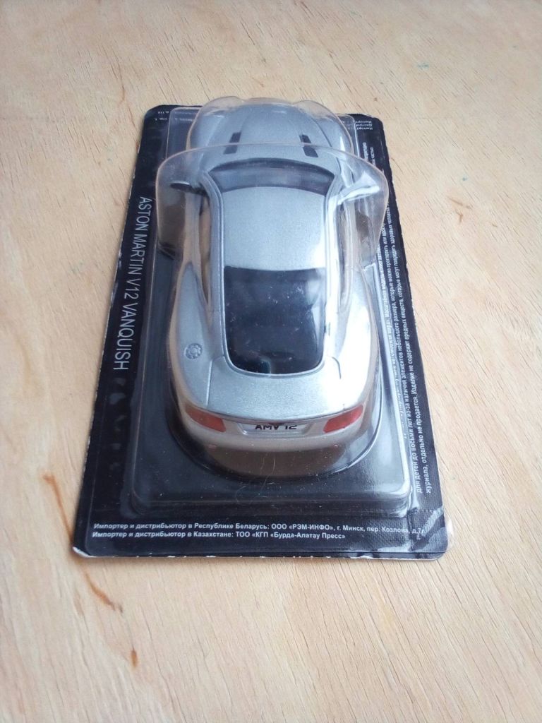 Aston Martin V12 Vanquish 1:43 DeAgostini - фото фото фото 2