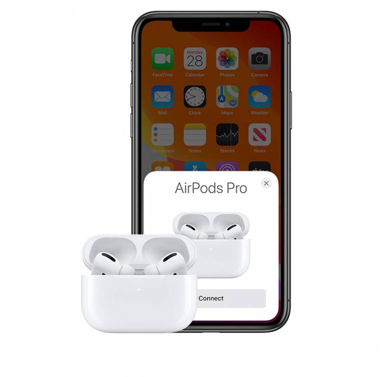 Bluetooth Наушники AirPods Pro Белые Denmen DL12 - фото фото фото 5